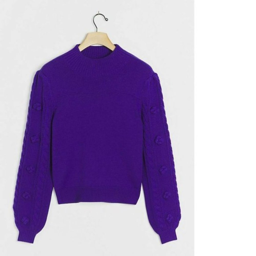 NEW Anthropologie Kiara Textured Sweater - Picture 1 of 6